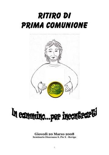 Libretto ritiro 1^ comunione