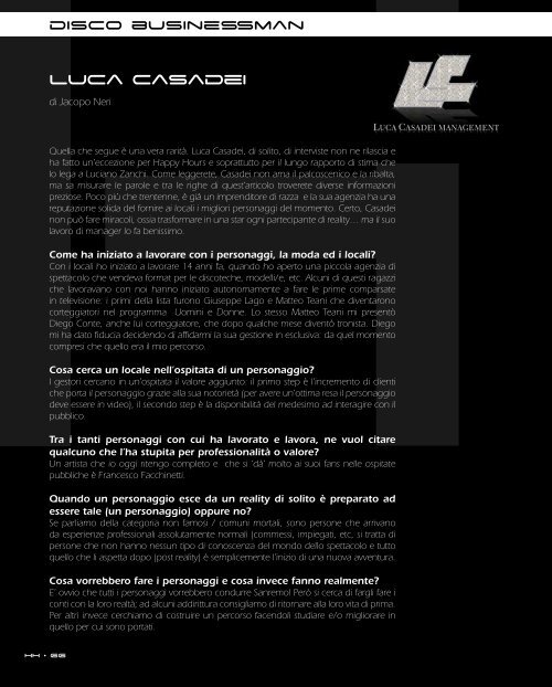 Scarica il numero di Agosto 2009 - Asso Intrattenimento