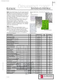 Sonder-Kathedralglas, Ornamentglaeser, alte Ornamentglasmuster ...