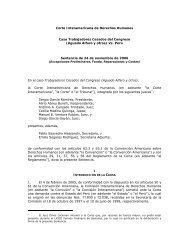 CORTE INTERAMERICANA DE DERECHOS HUMANOS - Tribunal ...