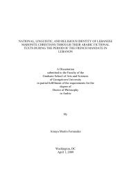 national, linguistic, and religious identity of lebanese maronite ...