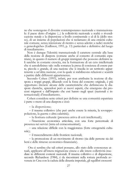 L'immigrazione silenziosa. Le comunità cinesi in Italia - Fondazione ...