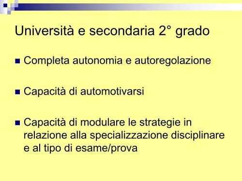 Sviluppare le abilità di studio : un percorso in verticale - KidsLink