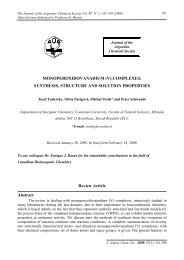 Monoperoxovanadium(V) complexes: Synthesis, Structure and ...