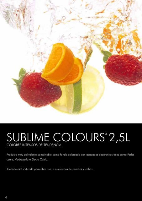 Sublime Colours - Supreme Colours - Madreperla - Efeco Óxido ...
