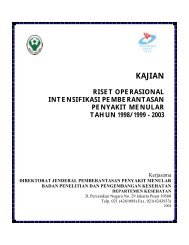 3. Kajian riset operasional intensifikasi ... - Dinkes Sulsel