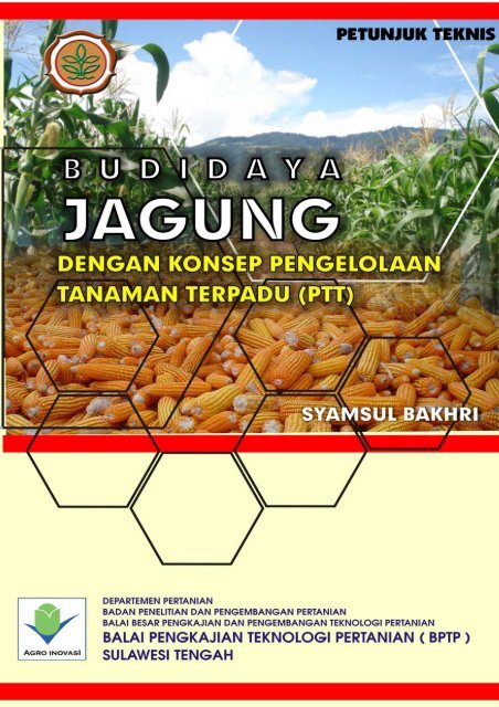 budidaya jagung dengan konsep pengelolaan - PFI 3 P - Badan ...