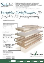 PN Produktblatt Varioflex - Schreinerei Ziegelmeier