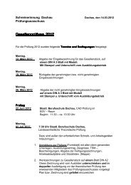 Gesellenprüfung 201 Gesellenprüfung 2012 - der Schreinerinnung ...