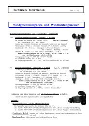 Technische Information Windgeschwindigkeits - Schriever-schulz.de