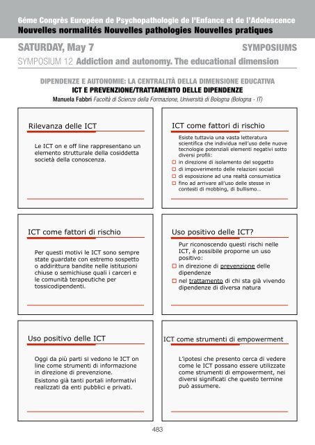 Nouvelles normalités Nouvelles pathologies Nouvelles ... - Psynem