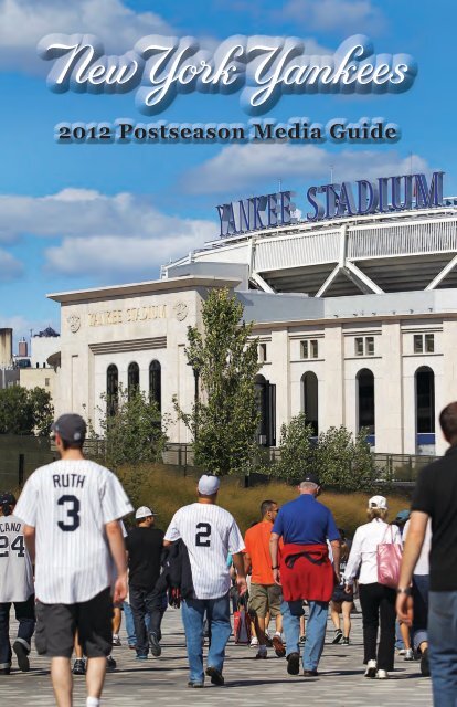 2012 Postseason Media Guide - MLB.com