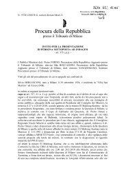 Procura della Repubblica - Telegraph