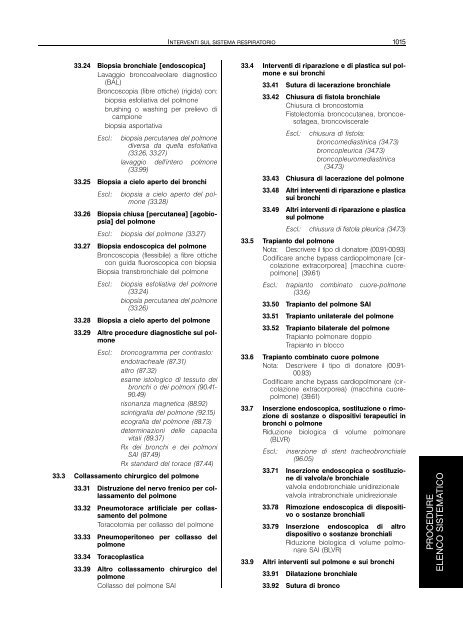 Classificazione delle malattie, dei traumatismi, degli interventi