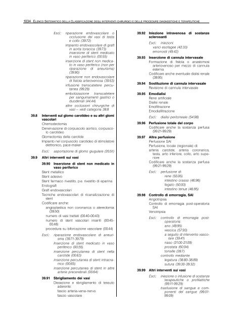 Classificazione delle malattie, dei traumatismi, degli interventi