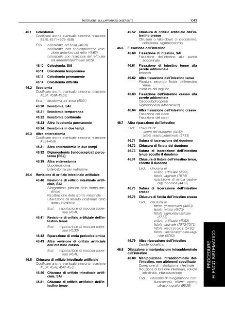 Classificazione delle malattie, dei traumatismi, degli interventi