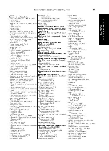 Classificazione delle malattie, dei traumatismi, degli interventi