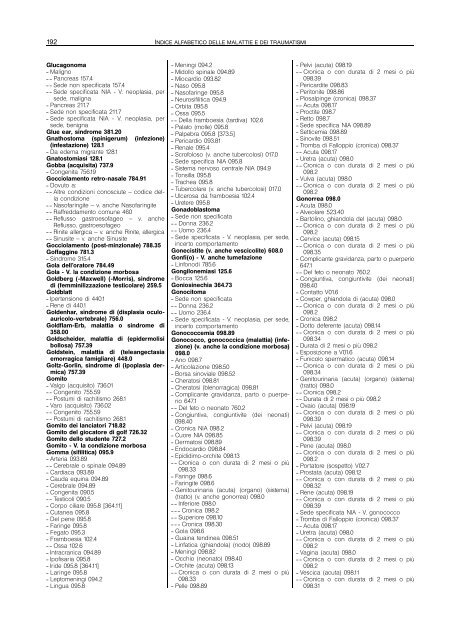 Classificazione delle malattie, dei traumatismi, degli interventi