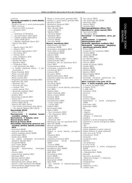 Classificazione delle malattie, dei traumatismi, degli interventi