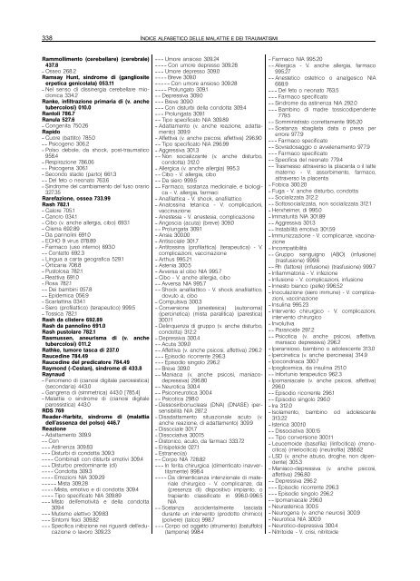 Classificazione delle malattie, dei traumatismi, degli interventi