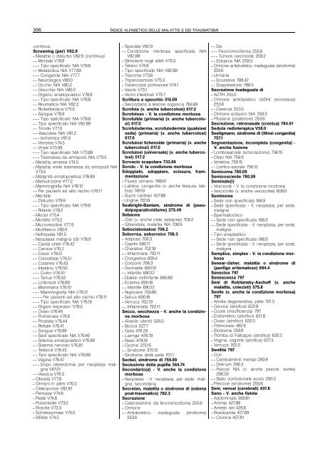 Classificazione delle malattie, dei traumatismi, degli interventi