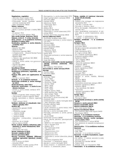 Classificazione delle malattie, dei traumatismi, degli interventi