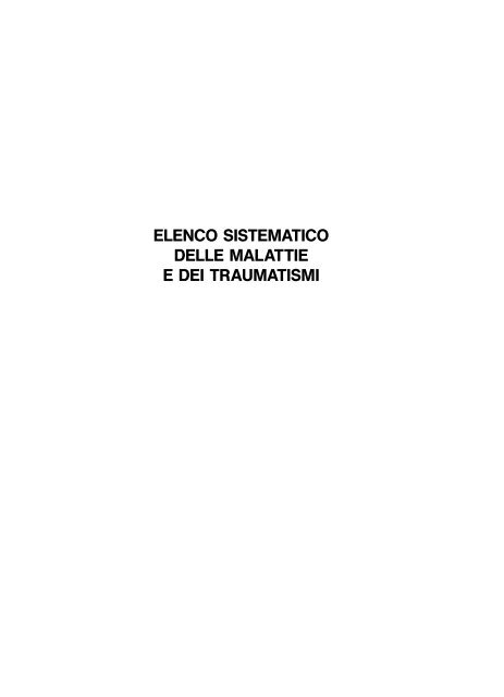 Classificazione delle malattie, dei traumatismi, degli interventi