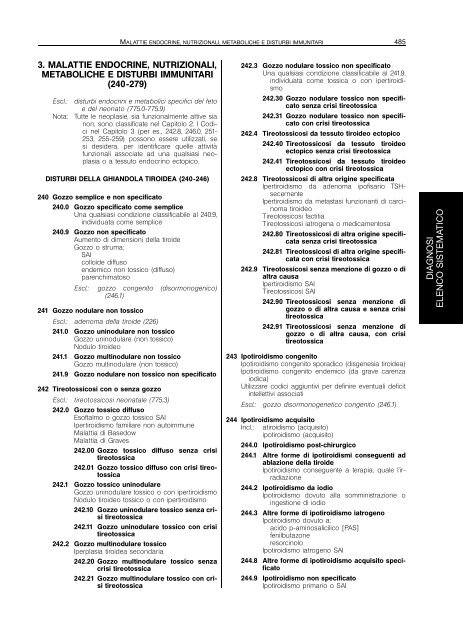 Classificazione delle malattie, dei traumatismi, degli interventi