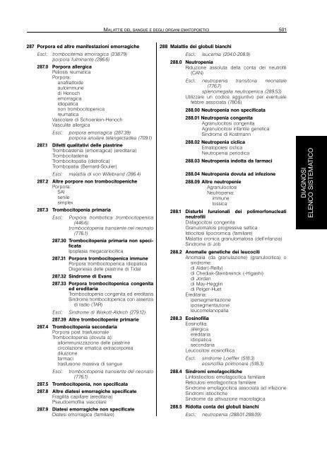 Classificazione delle malattie, dei traumatismi, degli interventi