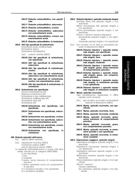 Classificazione delle malattie, dei traumatismi, degli interventi