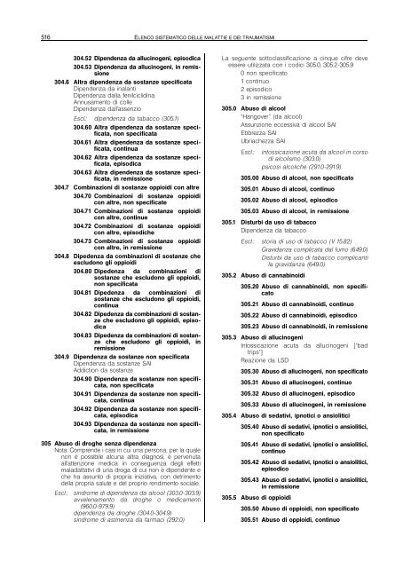 Classificazione delle malattie, dei traumatismi, degli interventi