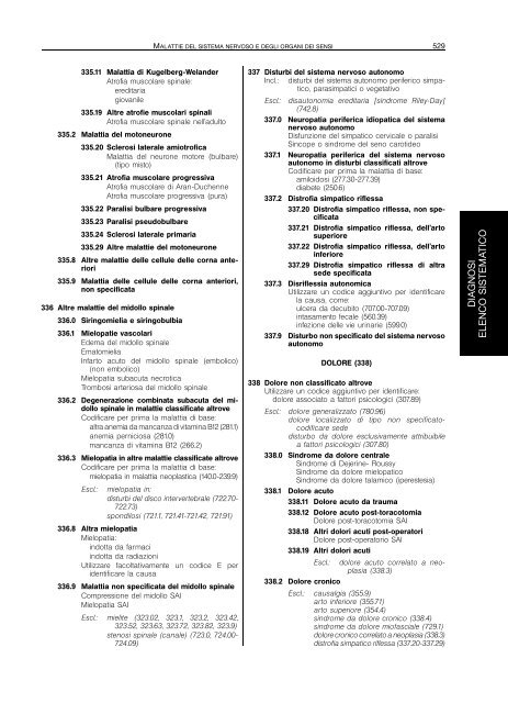 Classificazione delle malattie, dei traumatismi, degli interventi