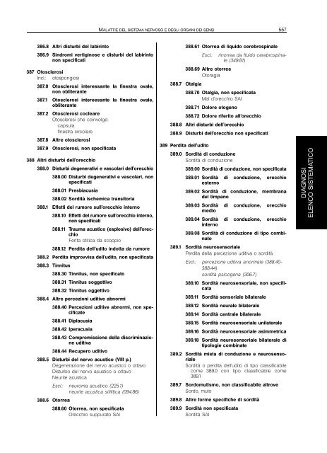 Classificazione delle malattie, dei traumatismi, degli interventi