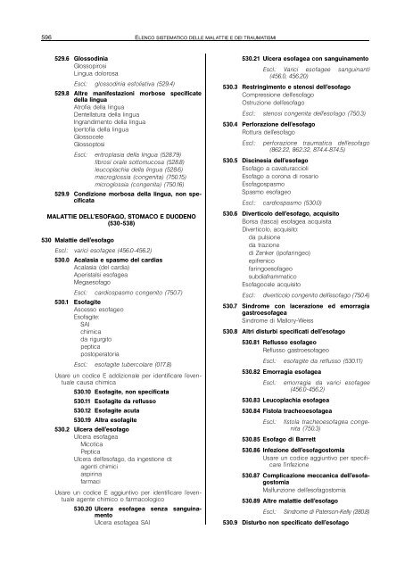 Classificazione delle malattie, dei traumatismi, degli interventi