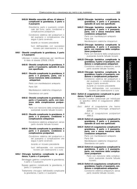 Classificazione delle malattie, dei traumatismi, degli interventi