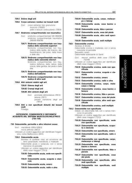 Classificazione delle malattie, dei traumatismi, degli interventi