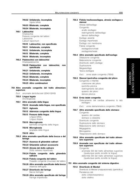 Classificazione delle malattie, dei traumatismi, degli interventi