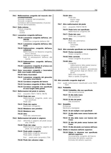 Classificazione delle malattie, dei traumatismi, degli interventi