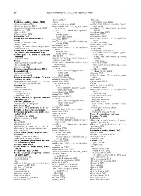 Classificazione delle malattie, dei traumatismi, degli interventi