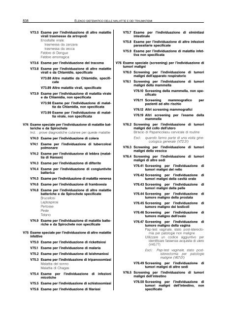 Classificazione delle malattie, dei traumatismi, degli interventi