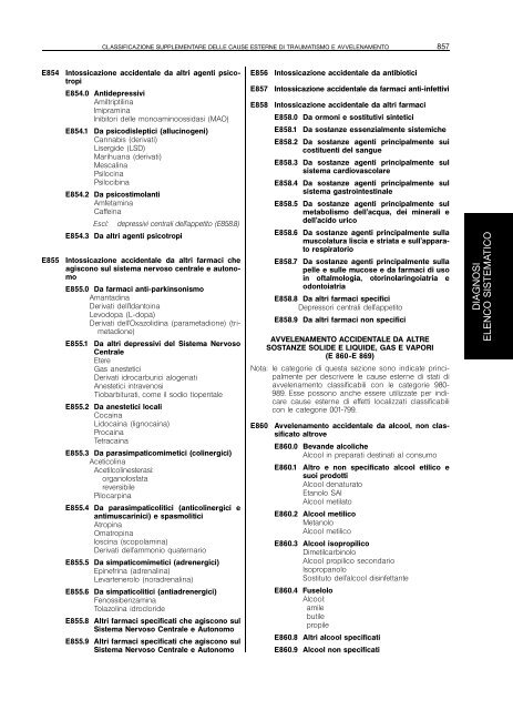 Classificazione delle malattie, dei traumatismi, degli interventi