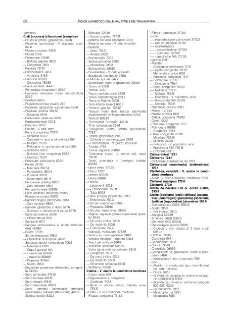 Classificazione delle malattie, dei traumatismi, degli interventi