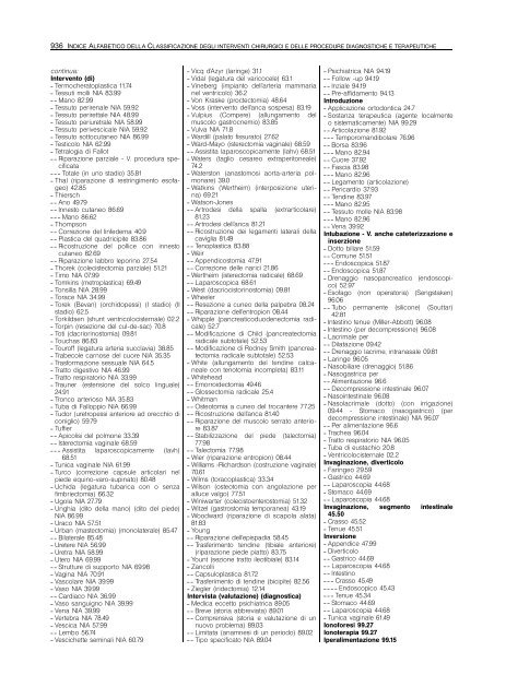 Classificazione delle malattie, dei traumatismi, degli interventi