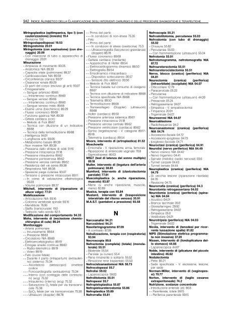 Classificazione delle malattie, dei traumatismi, degli interventi