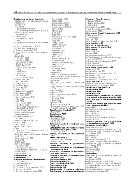 Classificazione delle malattie, dei traumatismi, degli interventi