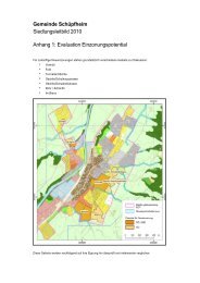 Anhang zum Siedlungsleitbild - Gemeinde Schüpfheim