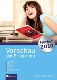 Lernlektüren - Compact Verlag