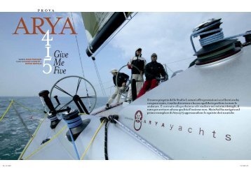 Prova Arya copia - Arya Yachts