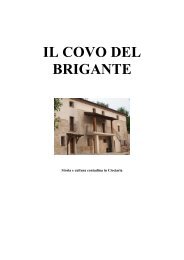 Il Covo del Brigante.pdf - CRAL Banca Popolare di Bergamo