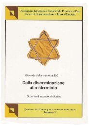 Giornata della memoria 2001